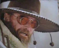Quentin Tarantino on The Coachman's hat: "The pompoms were my idea."